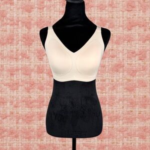 Comfelie Seamless Wireless Comfort Bra Stretch Almond Small Plus